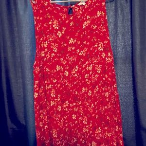 Summer casual ankle length slip on dress